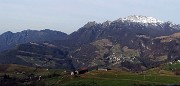 10 Vista (da sx) in  Ocone, Corna Camozzera,  Resegone con Brumano